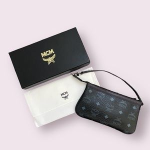 MCM Wristlet with dust bag and box